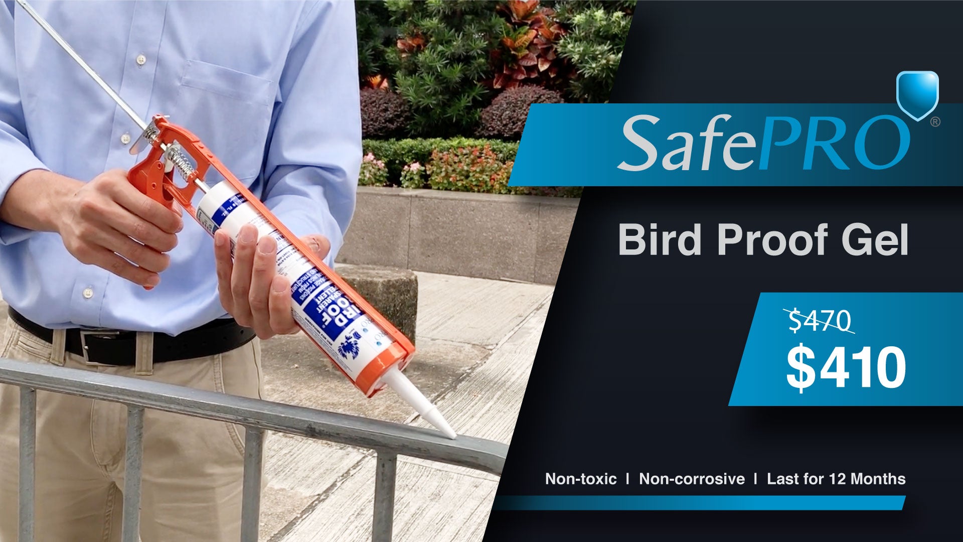 【Limited Time Offer】SafePRO® Bird Proof Gel On Sale - 13% Off!