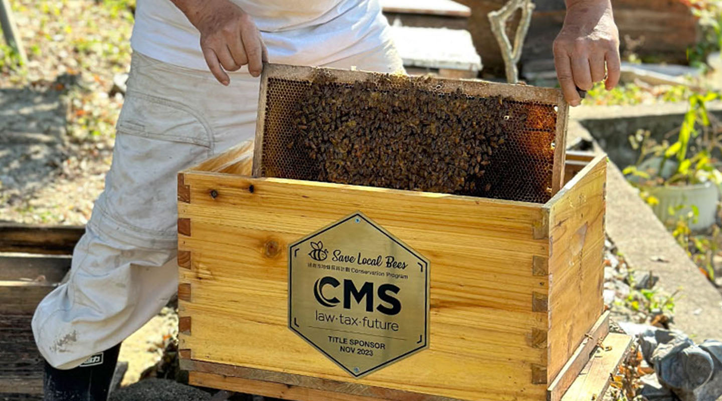 Heartfelt appreciation to CMS for Save Local Bees Beehive Sponsorship!