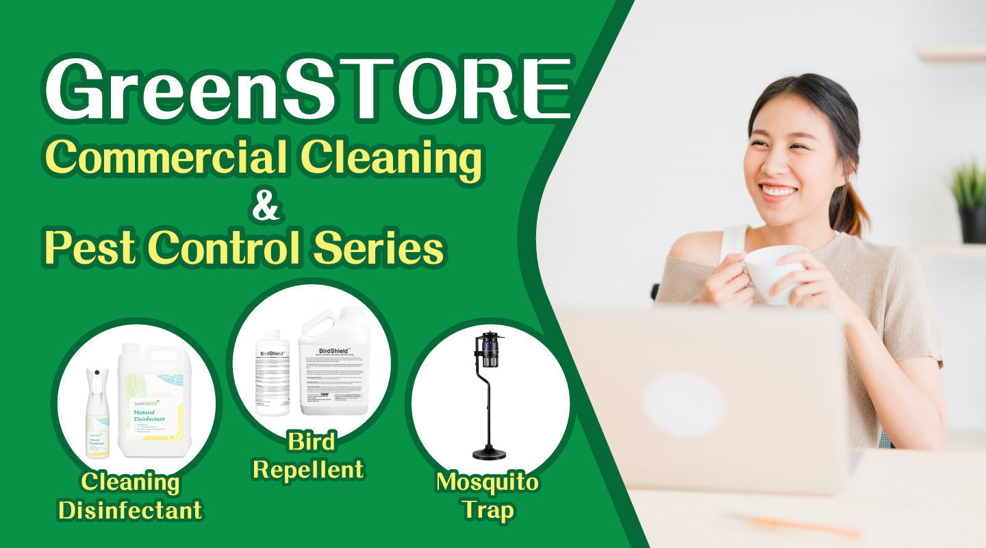 Stay Protected: GreenSTORE's Commercial Cleaning, Disinfection & Pest Control Products