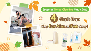Seasonal Home Cleaning Made Easy - 4 Simple Steps to Keep Dust Mites and Pests Away!