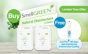 【Limited Time Offer】Buy SmellGREEN® to Have A 180 Days Protection For FREE!
