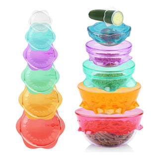 DeliOne 矽膠環保保鮮蓋（一套6個）