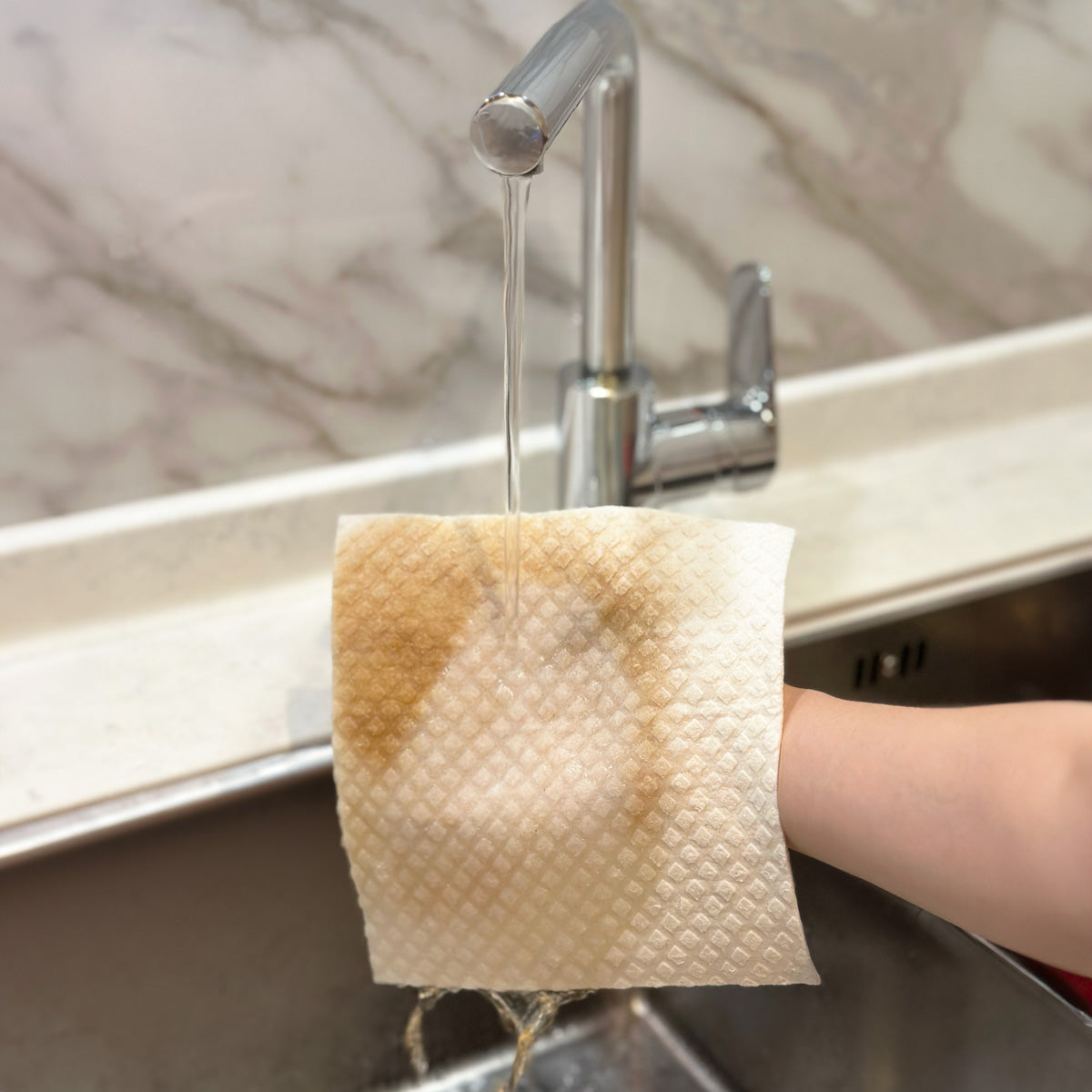 Save Local Bees Eco-friendly German Wood Pulp Dishcloth - Set of 4