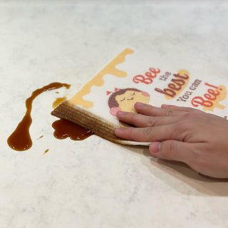 Save Local Bees Eco-friendly Swedish Dishcloth - Set of 4