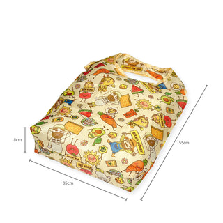  Looking for a stylish and eco-friendly way to carry your shopping essentials? Save Local Bees eco-friendly foldable bag is definitely the best choice! This reusable bag is lightweight and practical, easy to open and fold for convenient carrying. Make a difference by using eco-bags instead of plastic bags to help protect the environment. Don’t forget the creative illustrations of “FunBee” & her friends on the bag too! Let’s grab your bag and bring FunBee with you on every journey!