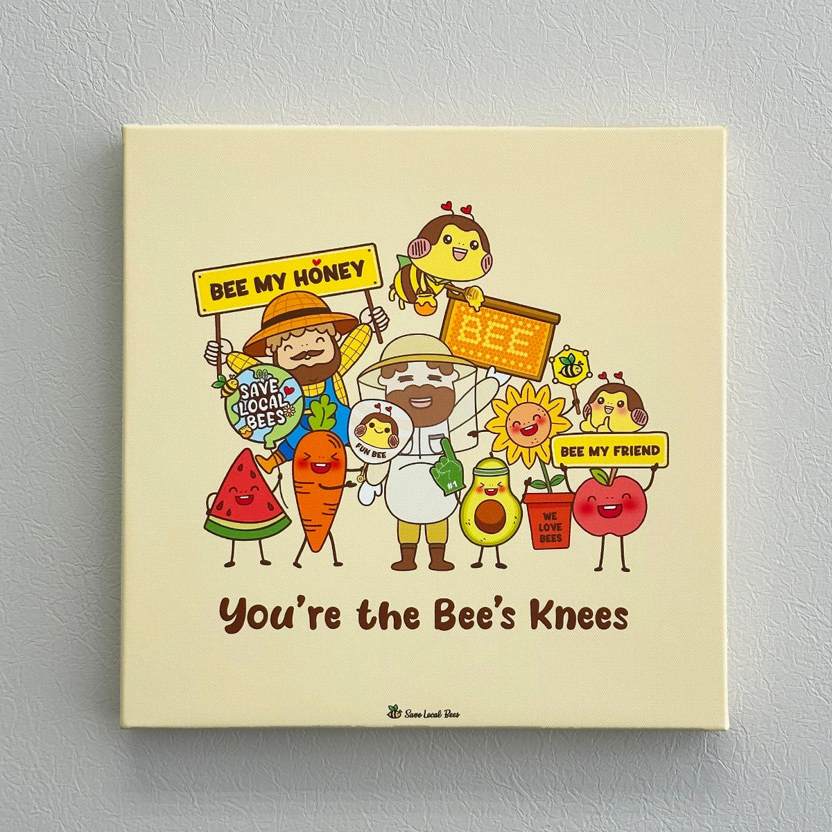 Save Local Bees 無框畫 - You're the Bee's Knees