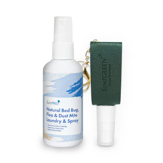 Natural Travel Combo (Bed Bug Spray & Disinfectant)