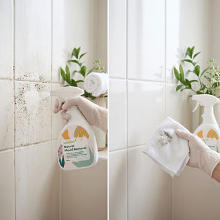 SmellGREEN® Natural Mould Remover 500ml | Plant-Based Formula | Non-Toxic Powerful Mould Stain Remover