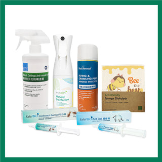 Complete Home Clean: Anti-Mould & Pest-free Solution Set