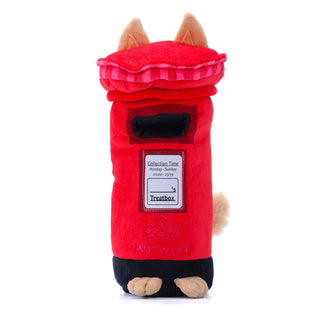 Woof² British Postbox Treat-Dispensing Pet Toy