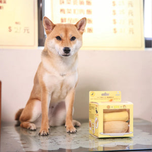 Woof² 菠蘿油二合一藏食寵物玩具