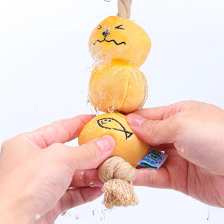 Woof² Curry Fishball Pet Toy