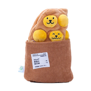 Woof² Egg Puff / Waffle 2-in-1 Nose-work Pet Toy