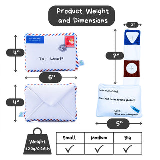 Woof² Hong Kong Airmail Nose-work Pet Toy