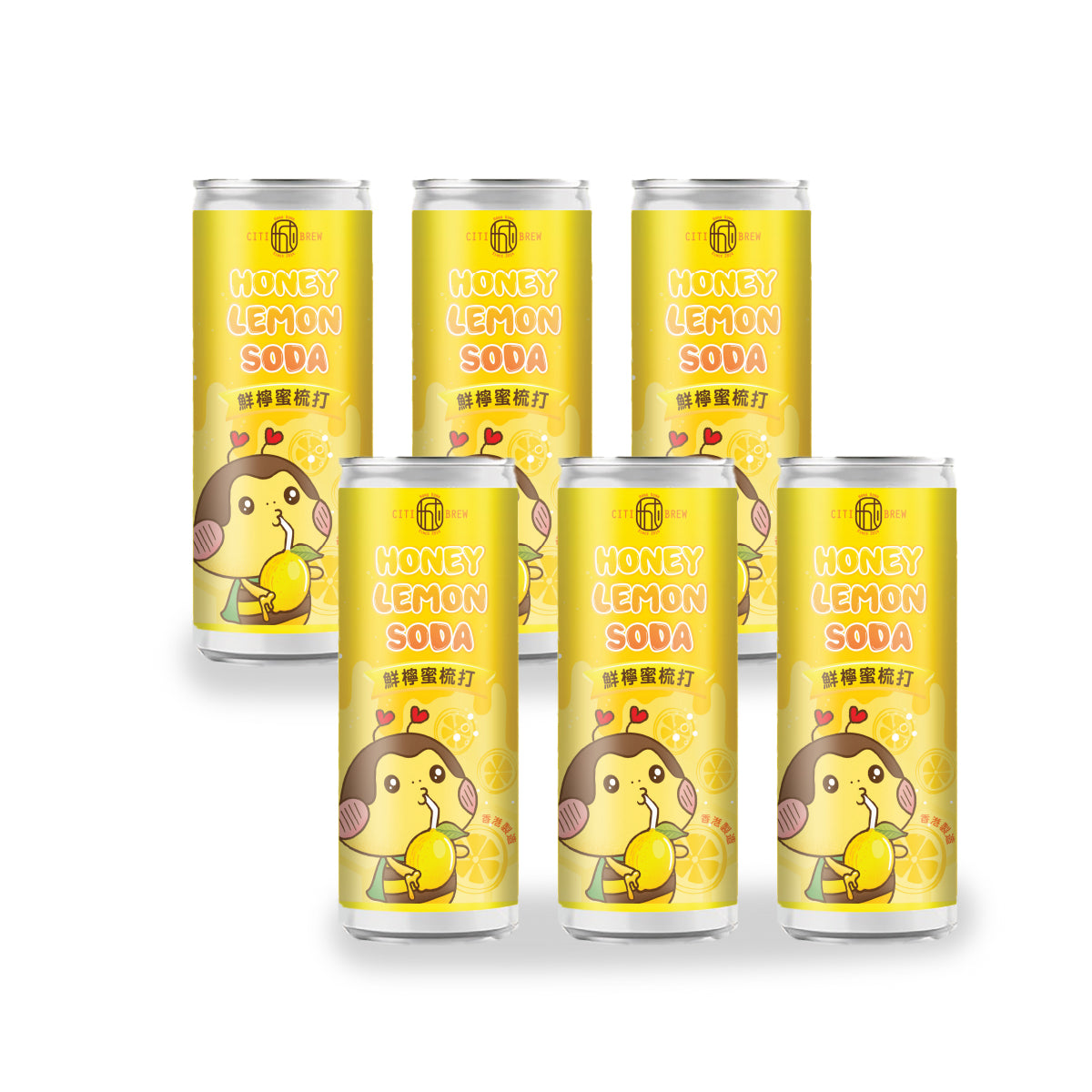 Save Local Bees x Citibrew HK Fresh Honey Lemon Soda