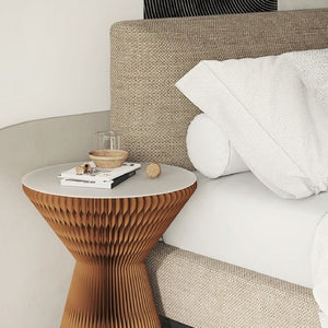 ihpaper Foldable Hourglass Paper Coffee Table
