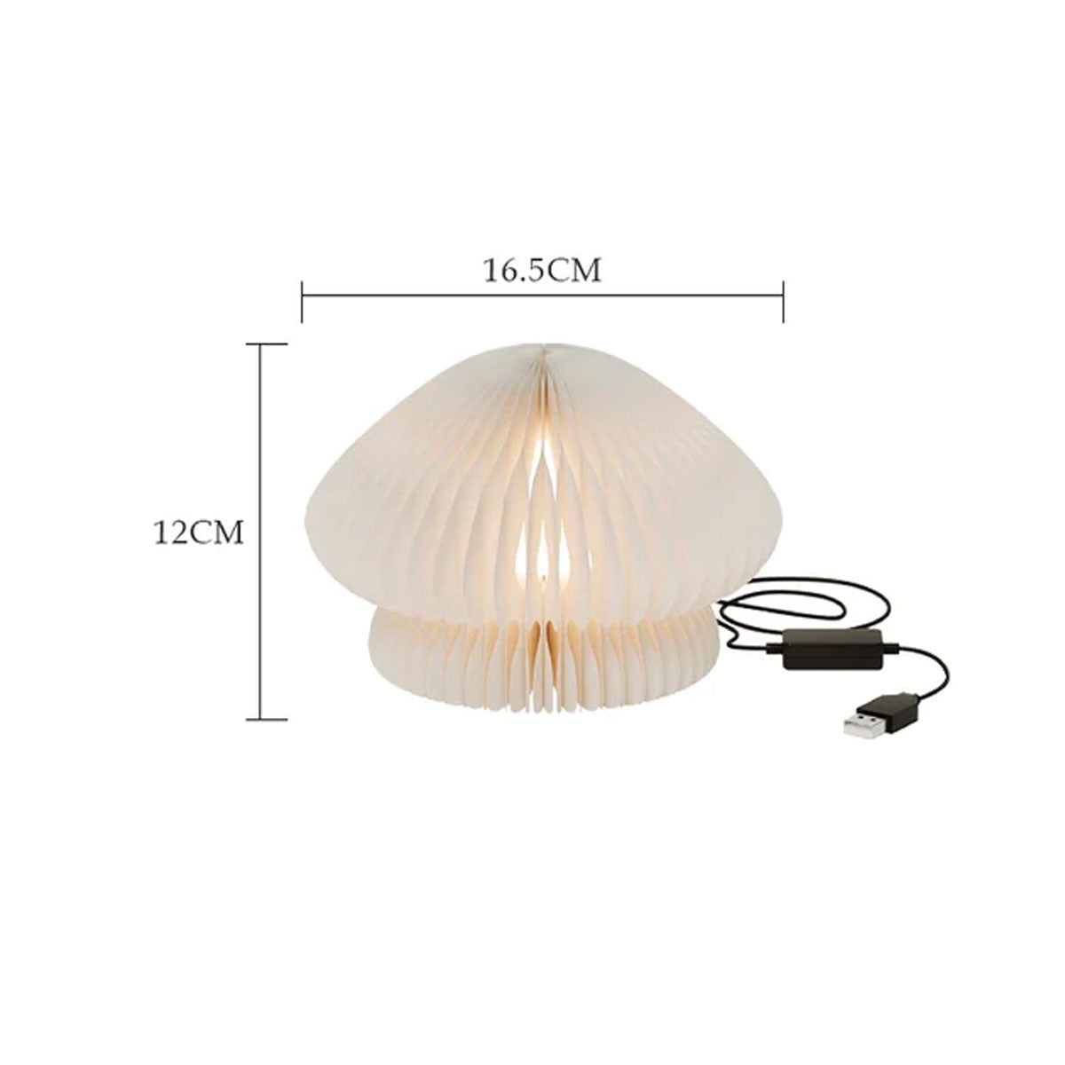 ihpaper Foldable Jellyfish Paper Lamp
