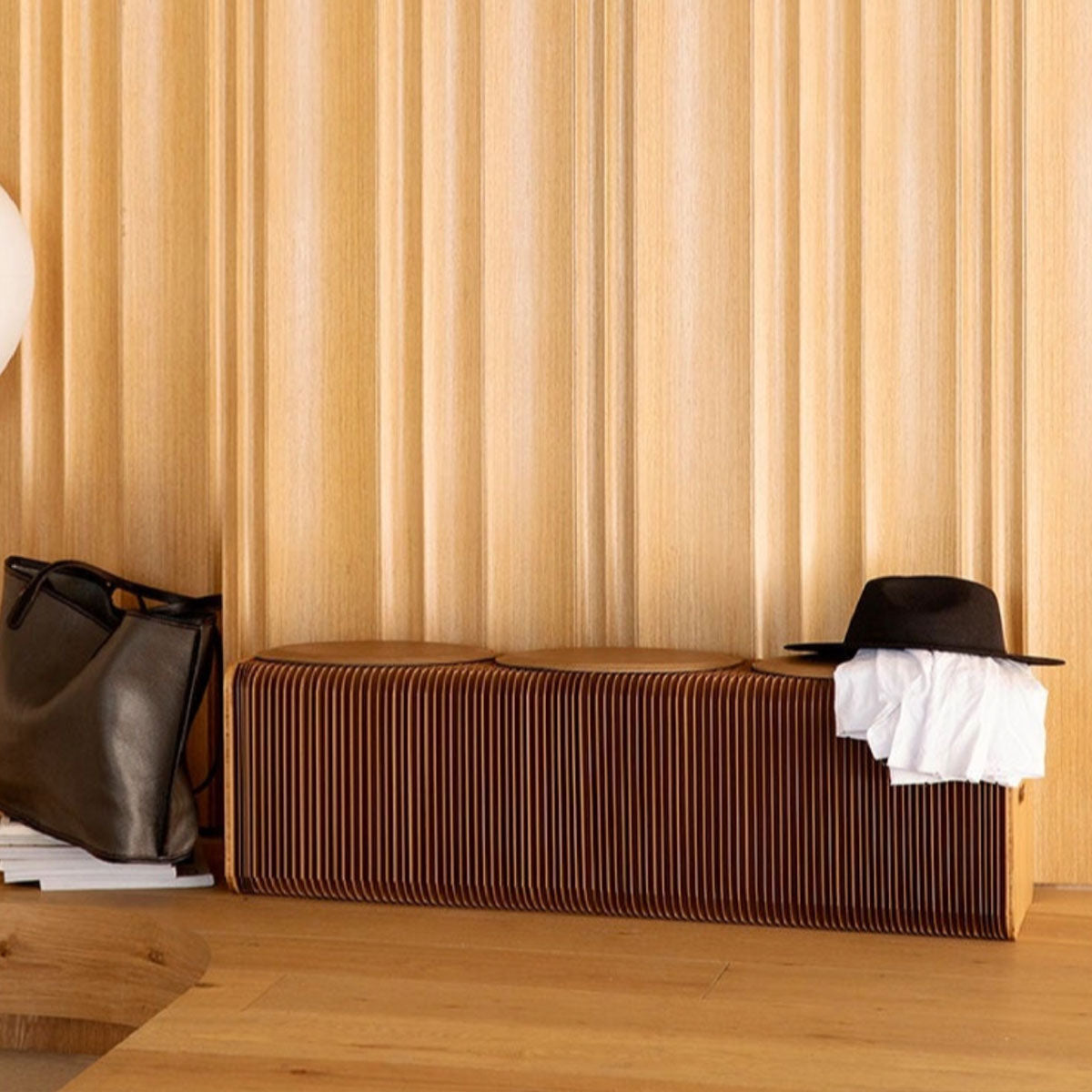 ihpaper Foldable 3 Seats Paper Bench – greenstore.hk