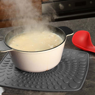 kool 矽膠瀝水及隔熱鍋墊