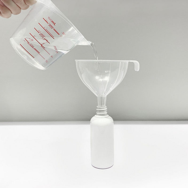Plastic Measuring Cup & Plastic Funnel