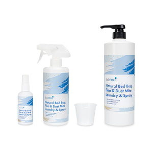SafePRO® Natural Bed Bug, Flea & Dust Mite Laundry & Spray