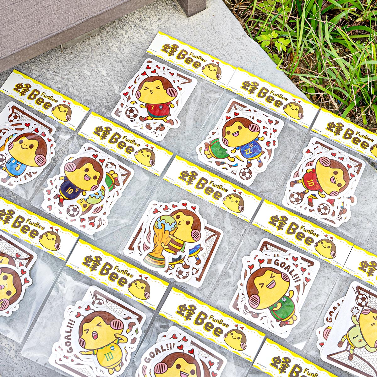 Save Local Bees Sticker Pack