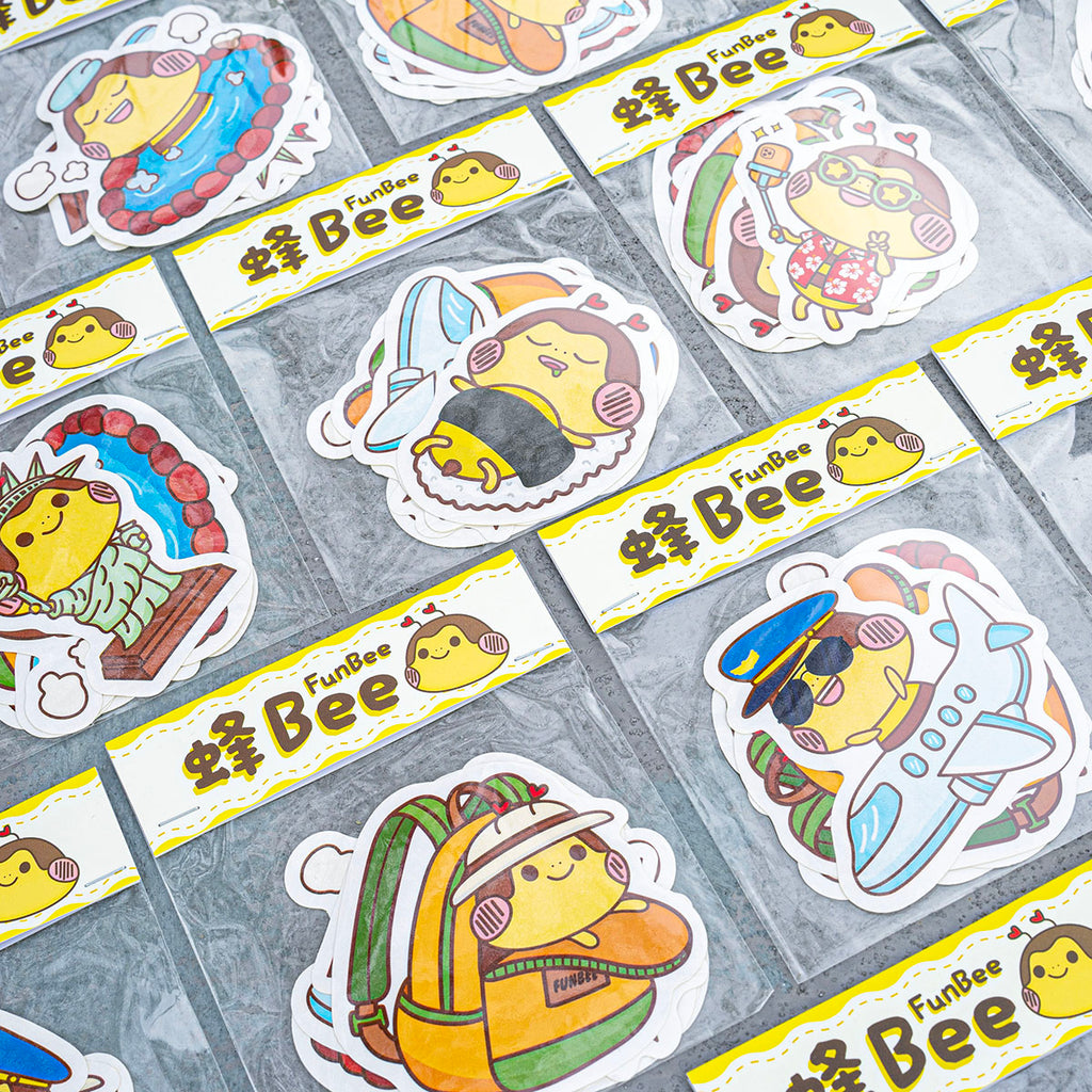 Save Local Bees Sticker Pack – greenstore.hk
