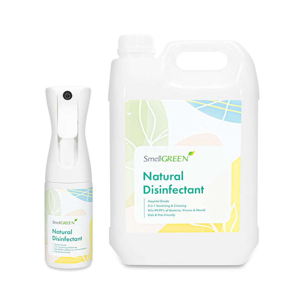 SmellGREEN® 天然萬用清潔劑 I 嬰兒寵物蠶豆症適用・醫院級消毒・EPA 認證