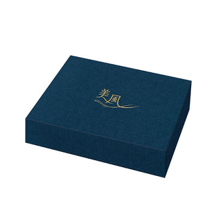 Aderia 石塚硝子美風金邊冰白茶杯禮盒裝