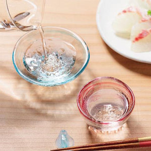 Aderia Hare nomi MT. FUJI Sake Glass Marbling Pair Set