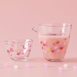Aderia 石塚硝子 HARUIRO 櫻花清酒杯禮盒裝