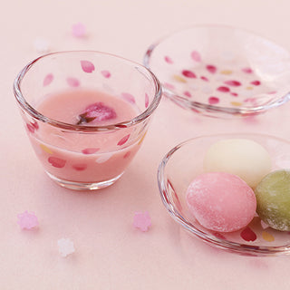 Aderia 石塚硝子 HARUIRO 櫻花清酒杯禮盒裝