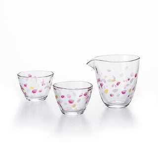 Aderia 石塚硝子 HARUIRO 櫻花清酒杯禮盒裝