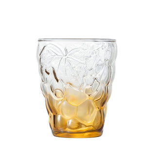 Aderia 石塚硝子葡萄浮雕玻璃杯禮盒裝