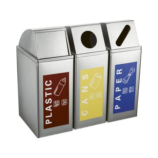 EK-M81 Stainless Steel Recycling Bin 不鏽鋼環保回收桶