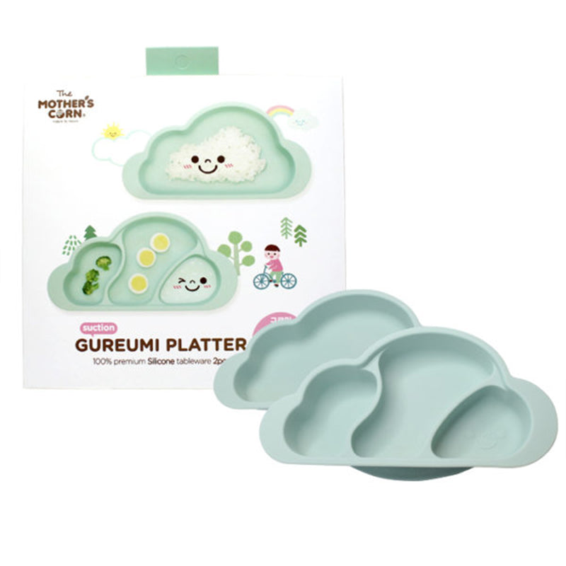 Mother's Corn® Gureumi Suction Cloud Plate (2pcs)
