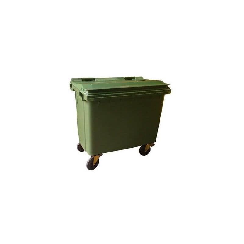 OTTO 660L Rubbish Cart with Flat Cover 有轆垃圾桶連平蓋