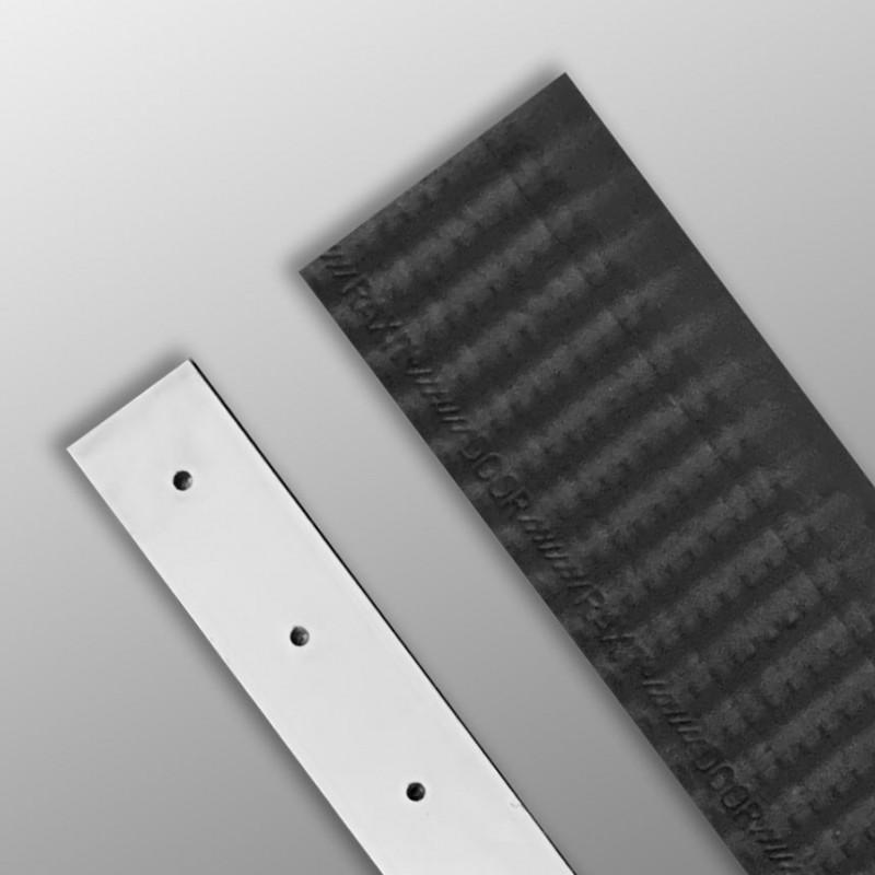 Raxit® Door Seal + Stainless-Steel Shielding Strip