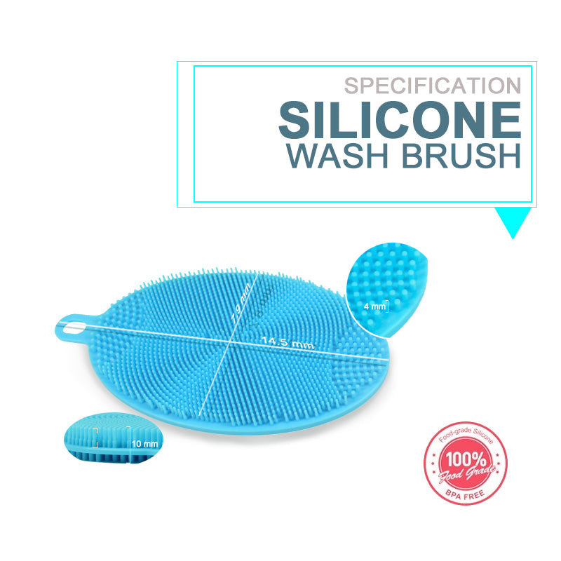 Silicone Dish Washing Brush (Set of 2)